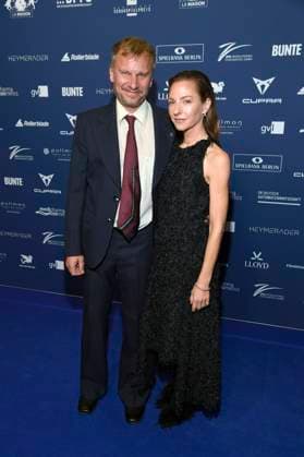 Robert Stadlober and Katharina Schüttler at the presentation of the German Acting Award 2025 at the Hotel Pullman Berlin Schweizerhof Berlin, 09 10 2025 Foto:xF.xKernx xFuturexImagex schauspielrpreis_5076
