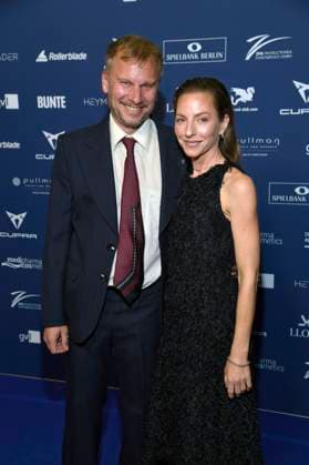 Robert Stadlober and Katharina Schüttler at the presentation of the German Acting Award 2025 at the Hotel Pullman Berlin Schweizerhof Berlin, 09 10 2025 Foto:xF.xKernx xFuturexImagex schauspielrpreis_5078