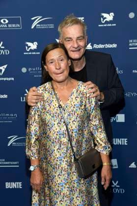 Heinrich Schafmeister with his wife Jutta Schafmeister at the presentation of the German Acting Award 2025 at the Hotel Pullman Berlin Schweizerhof Berlin, 09 10 2025 Foto:xF.xKernx xFuturexImagex schauspielrpreis_5093