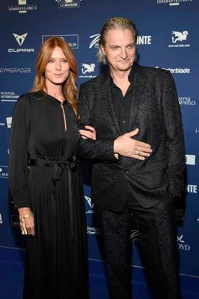 Esther Schweins and Stefan Jürgens at the presentation of the German Acting Award 2025 at the Hotel Pullman Berlin Schweizerhof Berlin, 09 10 2025 Foto:xF.xKernx xFuturexImagex schauspielrpreis_5110