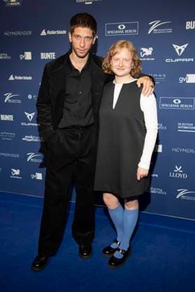 Salvko Popadic and Luise von Stein at the presentation of the German Acting Award 2025 at the Hotel Pullman Berlin Schweizerhof Berlin, 09 10 2025 Foto:xF.xKernx xFuturexImagex schauspielrpreis_5122