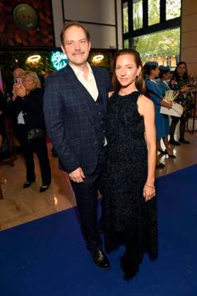 Godehard Giese and Katharina Schüttler at the presentation of the German Acting Award 2025 at the Hotel Pullman Berlin Schweizerhof Berlin, 09 10 2025 Foto:xF.xKernx xFuturexImagex schauspielrpreis_5162