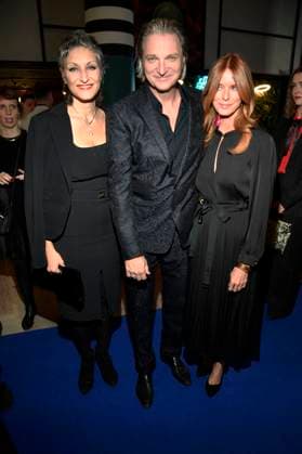 Boriana Rosenmüller, Stefan Jürgens and Esther Schweins at the presentation of the German Acting Award 2025 at the Hotel Pullman Berlin Schweizerhof Berlin, 09 10 2025 Foto:xF.xKernx xFuturexImagex schauspielrpreis_5170