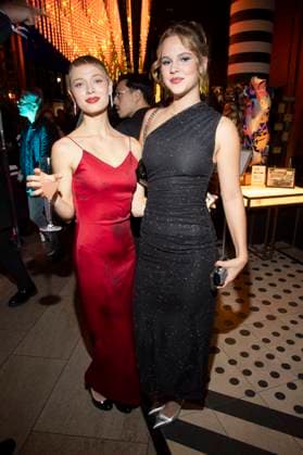 Nora Islei and Maja Enger at the presentation of the German Acting Award 2025 at the Hotel Pullman Berlin Schweizerhof Berlin, 09 10 2025 Foto:xF.xKernx xFuturexImagex schauspielrpreis_5180