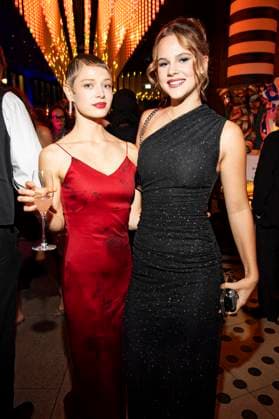Nora Islei and Maja Enger at the presentation of the German Acting Award 2025 at the Hotel Pullman Berlin Schweizerhof Berlin, 09 10 2025 Foto:xF.xKernx xFuturexImagex schauspielrpreis_5182