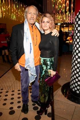 Reiner Schöne with his wife Anja Drendel at the German Acting Award 2025 ceremony at the Hotel Pullman Berlin Schweizerhof Berlin, 09 10 2025 Foto:xF.xKernx xFuturexImagex schauspielrpreis_5189