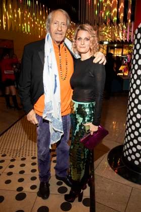 Reiner Schöne with his wife Anja Drendel at the German Acting Award 2025 ceremony at the Hotel Pullman Berlin Schweizerhof Berlin, 09 10 2025 Foto:xF.xKernx xFuturexImagex schauspielrpreis_5190