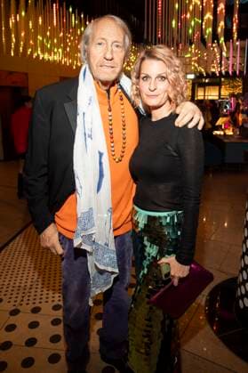 Reiner Schöne with his wife Anja Drendel at the German Acting Award 2025 ceremony at the Hotel Pullman Berlin Schweizerhof Berlin, 09 10 2025 Foto:xF.xKernx xFuturexImagex schauspielrpreis_5191