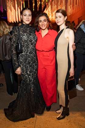 Beritan Balci, Ilknur Boyraz and Luise Aschenbrenner at the German Acting Award 2025 ceremony at the Hotel Pullman Berlin Schweizerhof Berlin, 09 10 2025 Foto:xF.xKernx xFuturexImagex schauspielrpreis_5198