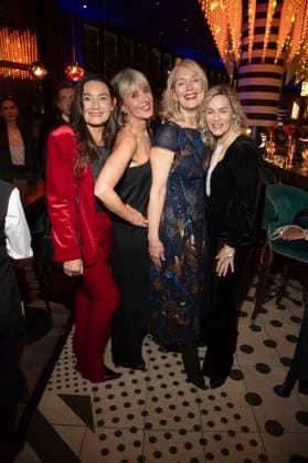 Jacqueline Macaulay, Katharina Abt, Katja Weitzenböck and Gesine Cukrowski at the German Acting Award 2025 ceremony at the Hotel Pullman Berlin Schweizerhof Berlin, 09 10 2025 Foto:xF.xKernx xFuturexImagex schauspielrpreis_5227