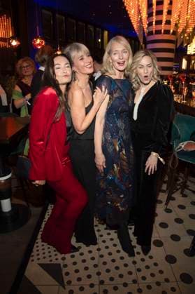 Jacqueline Macaulay, Katharina Abt, Katja Weitzenböck and Gesine Cukrowski at the German Acting Award 2025 ceremony at the Hotel Pullman Berlin Schweizerhof Berlin, 09 10 2025 Foto:xF.xKernx xFuturexImagex schauspielrpreis_5228