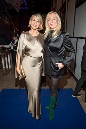 Barbara Klein and Ilka Peemöller at the presentation of the German Acting Award 2025 at the Hotel Pullman Berlin Schweizerhof Berlin, 09 10 2025 Foto:xF.xKernx xFuturexImagex schauspielrpreis_5235