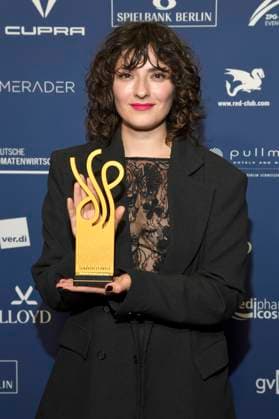 Seyneb Saleh at the presentation of the German Acting Award 2025 at the Hotel Pullman Berlin Schweizerhof Berlin, 09 10 2025 Foto:xF.xKernx xFuturexImagex schauspielrpreis_5242