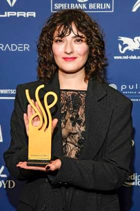 Seyneb Saleh at the presentation of the German Acting Award 2025 at the Hotel Pullman Berlin Schweizerhof Berlin, 09 10 2025 Foto:xF.xKernx xFuturexImagex schauspielrpreis_5244