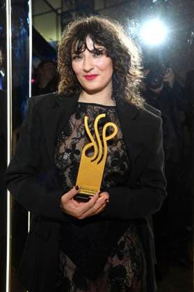Seyneb Saleh at the presentation of the German Acting Award 2025 at the Hotel Pullman Berlin Schweizerhof Berlin, 09 10 2025 Foto:xF.xKernx xFuturexImagex schauspielrpreis_5247