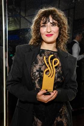 Seyneb Saleh at the presentation of the German Acting Award 2025 at the Hotel Pullman Berlin Schweizerhof Berlin, 09 10 2025 Foto:xF.xKernx xFuturexImagex schauspielrpreis_5248