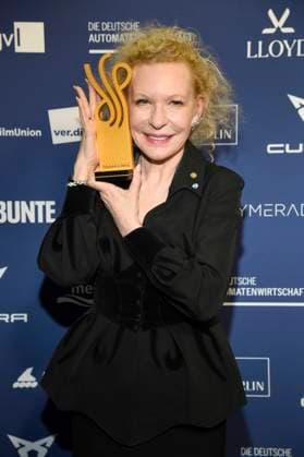 Sunnyi Melles at the presentation of the German Acting Award 2025 at the Hotel Pullman Berlin Schweizerhof Berlin, 09 10 2025 Foto:xF.xKernx xFuturexImagex schauspielrpreis_5279