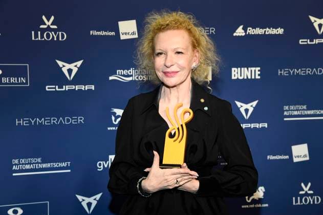 Sunnyi Melles at the presentation of the German Acting Award 2025 at the Hotel Pullman Berlin Schweizerhof Berlin, 09 10 2025 Foto:xF.xKernx xFuturexImagex schauspielrpreis_5281