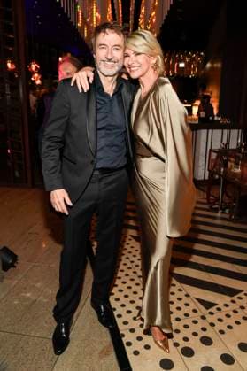 Guido Broscheit and Barbara Klein at the presentation of the German Acting Award 2025 at the Hotel Pullman Berlin Schweizerhof Berlin, 09 10 2025 Foto:xF.xKernx xFuturexImagex schauspielrpreis_5285