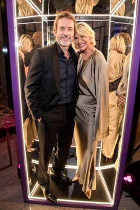 Guido Broscheit and Barbara Klein at the presentation of the German Acting Award 2025 at the Hotel Pullman Berlin Schweizerhof Berlin, 09 10 2025 Foto:xF.xKernx xFuturexImagex schauspielrpreis_5288