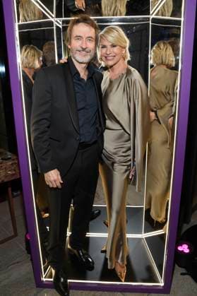 Guido Broscheit and Barbara Klein at the presentation of the German Acting Award 2025 at the Hotel Pullman Berlin Schweizerhof Berlin, 09 10 2025 Foto:xF.xKernx xFuturexImagex schauspielrpreis_5290