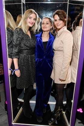Marie von den Benken, Sarah Alles and Yara Hoffmann at the presentation of the German Acting Award 2025 at the Hotel Pullman Berlin Schweizerhof Berlin, 09 10 2025 Foto:xF.xKernx xFuturexImagex schauspielrpreis_5296