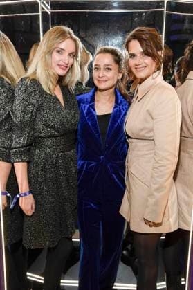 Marie von den Benken, Sarah Alles and Yara Hoffmann at the presentation of the German Acting Award 2025 at the Hotel Pullman Berlin Schweizerhof Berlin, 09 10 2025 Foto:xF.xKernx xFuturexImagex schauspielrpreis_5297