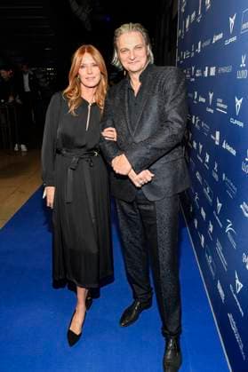 Esther Schweins and Stefan Jürgens at the presentation of the German Acting Award 2025 at the Hotel Pullman Berlin Schweizerhof Berlin, 09 10 2025 Foto:xF.xKernx xFuturexImagex schauspielrpreis_5302