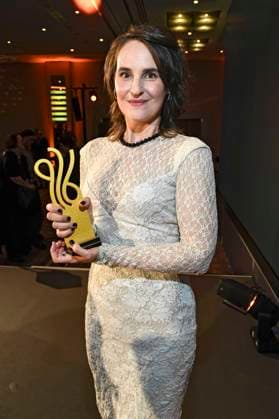 Jennifer Sabel at the presentation of the German Acting Award 2025 at the Hotel Pullman Berlin Schweizerhof Berlin, 09 10 2025 Foto:xF.xKernx xFuturexImagex schauspielrpreis_5320