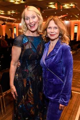 Katja Weitzenböck and Marion Kracht at the presentation of the German Acting Award 2025 at the Hotel Pullman Berlin Schweizerhof Berlin, 09 10 2025 Foto:xF.xKernx xFuturexImagex schauspielrpreis_5326