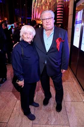 Carmen Maja Antoni and Bernd Stegemann at the presentation of the German Acting Award 2025 at the Hotel Pullman Berlin Schweizerhof Berlin, 09 10 2025 Foto:xF.xKernx xFuturexImagex schauspielrpreis_5330