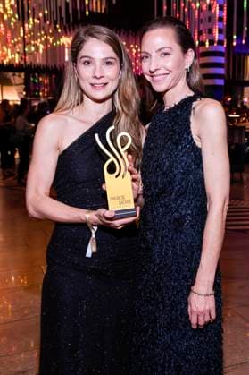 Lea Ruckpaul and Katharina Schüttler at the German Acting Award 2025 ceremony at the Hotel Pullman Berlin Schweizerhof Berlin, 09 10 2025 Foto:xF.xKernx xFuturexImagex schauspielrpreis_5332