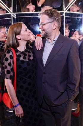 Ulrike Frank with husband Marc Schubring at the German Acting Award 2025 ceremony at the Hotel Pullman Berlin Schweizerhof Berlin, 09 10 2025 Foto:xF.xKernx xFuturexImagex schauspielrpreis_5333