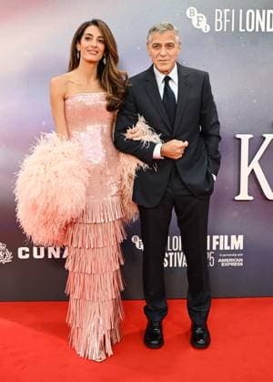Screening of Jay Kelly at the Southbank Centre, Royal Festival Hall as part of the BFI London Film Festival Featuring: George Clooney and Amal Clooney Where: London, United Kingdom When: 10 Oct 2025 Credit: Cover Images EDITORIAL USE ONLY. NOT FOR USE BY NEWSPAPERS BASED IN THE UK. Copyright: xx coverimg55168237