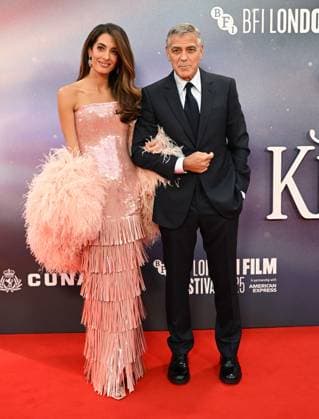 Screening of Jay Kelly at the Southbank Centre, Royal Festival Hall as part of the BFI London Film Festival Featuring: George Clooney and Amal Clooney Where: London, United Kingdom When: 10 Oct 2025 Credit: Cover Images EDITORIAL USE ONLY. NOT FOR USE BY NEWSPAPERS BASED IN THE UK. Copyright: xx coverimg55168238