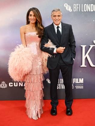 Screening of Jay Kelly at the Southbank Centre, Royal Festival Hall as part of the BFI London Film Festival Featuring: George Clooney and Amal Clooney Where: London, United Kingdom When: 10 Oct 2025 Credit: Cover Images EDITORIAL USE ONLY. NOT FOR USE BY NEWSPAPERS BASED IN THE UK. Copyright: xx coverimg55168240