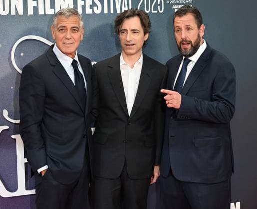 Screening of Jay Kelly at the Southbank Centre, Royal Festival Hall as part of the BFI London Film Festival Featuring: Adam Sandler, George Clooney and Noah Baumbach Where: London, United Kingdom When: 10 Oct 2025 Credit: Cover Images EDITORIAL USE ONLY. NOT FOR USE BY NEWSPAPERS BASED IN THE UK. Copyright: xx coverimg55168266