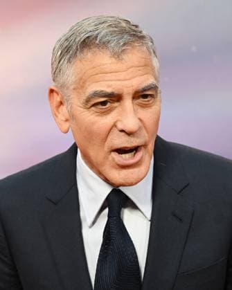 American actor George Clooney attends the premiere of Jay Kelly at the 69th BFI London Film Festival in London, England on Friday, October 10, 2025.  LON20251010119 RUNExHELLESTAD