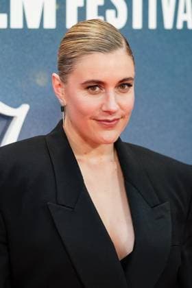 Jay Kelly UK premiere, BFI London Film Festival, Royal Festival Hall, London, 10 October 2025. Greta Gerwig attends the BFI London Film Festival; the UK premiere of JAY KELLY on Friday 10 October 2025 at Royal Festival Hall, London. ., Credit:Julie Edwards Avalon  Copyright: xJuliexEdwardsx xAvalonx 1044593203
