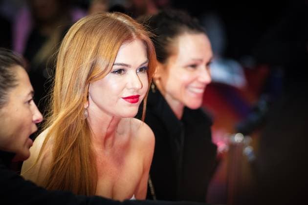 Jay Kelly UK premiere, BFI London Film Festival, Royal Festival Hall, London, 10 October 2025. Isla Fisher attends the BFI London Film Festival; the UK premiere of JAY KELLY on Friday 10 October 2025 at Royal Festival Hall, London. ., Credit:Julie Edwards Avalon  Copyright: xJuliexEdwardsx xAvalonx 1044592965