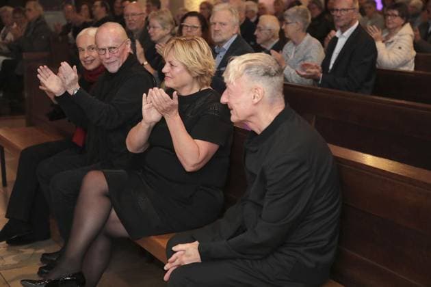 Bottrop Culture Prize Award Ceremony in the Herz Jesu in Bottrop FOR EDITORIAL PURPOSES ONLY EDITORIAL USE ONLY p Bottrop Culture Prize Award Ceremony for Gerd Heinz Stevens on Friday, October 10, 2025 in the Herz Jesu in Bottrop Photo Frank Oppitz FUNKE Foto Services p Culture, Arts, Entertainment Germany NRW Bottrop Copyright FrankxOppitz Copyright: FrankxOppitz doc82rhr7qsviwih9awub ,EDITORIAL USE ONLY Copyright: FrankxOppitz