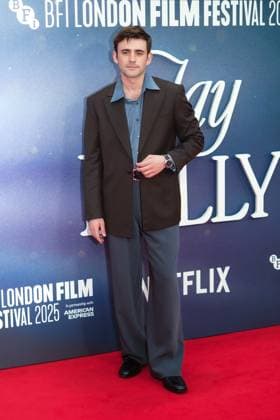 Jay Kelly UK premiere, BFI London Film Festival, Royal Festival Hall, London, 10 October 2025. Charlie Rowe attends the BFI London Film Festival; the UK premiere of JAY KELLY on Friday 10 October 2025 at Royal Festival Hall, London. ., Credit:Julie Edwards Avalon  Copyright: xJuliexEdwardsx xAvalonx 1044592118