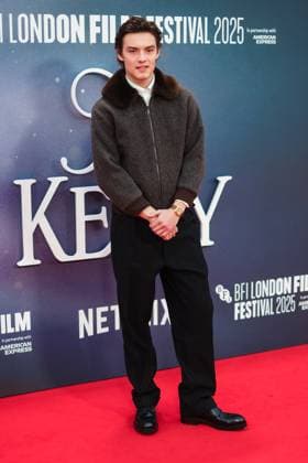 Jay Kelly UK premiere, BFI London Film Festival, Royal Festival Hall, London, 10 October 2025. Louis Partridge attends the BFI London Film Festival; the UK premiere of JAY KELLY on Friday 10 October 2025 at Royal Festival Hall, London. ., Credit:Julie Edwards Avalon  Copyright: xJuliexEdwardsx xAvalonx 1044592333