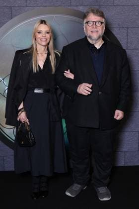 Frankenstein Premiere - Paris Guillermo del Toro and his wife Kim Morgan attends Frankenstein Premiere in Paris, France on October 10, 2025. Photo by Jerome Domine ABACAPRESS.COM  Copyright: xDominexJerome ABACAx