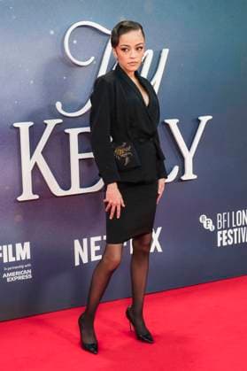 Alex Jarrett at the premiere of the feature film Jay Kelly at the 69 BFI London Film Festival 2025 at the Royal Festival Hall London, 10 10 2025 Foto:xJ.xEdwardsx xFuturexImagex kelly_5036