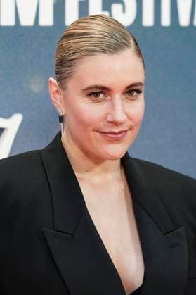 Greta Gerwig at the premiere of the feature film Jay Kelly at the 69 BFI London Film Festival 2025 at the Royal Festival Hall London, 10 10 2025 Foto:xJ.xEdwardsx xFuturexImagex kelly_5048