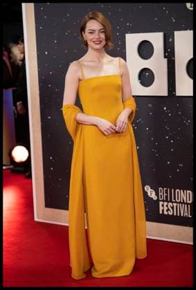 . 10 10 2025. London, United Kingdom. Emma Stone arriving at the Bugonia premiere at the London Film Festival.  xStephenxLockx xi-Imagesx IIM-26288-0024