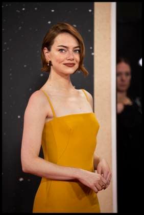. 10 10 2025. London, United Kingdom. Emma Stone arriving at the Bugonia premiere at the London Film Festival.  xStephenxLockx xi-Imagesx IIM-26288-0026