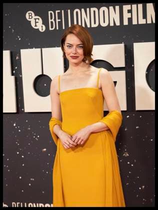 . 10 10 2025. London, United Kingdom. Emma Stone arriving at the Bugonia premiere at the London Film Festival.  xStephenxLockx xi-Imagesx IIM-26288-0029