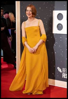 . 10 10 2025. London, United Kingdom. Emma Stone arriving at the Bugonia premiere at the London Film Festival.  xStephenxLockx xi-Imagesx IIM-26288-0034